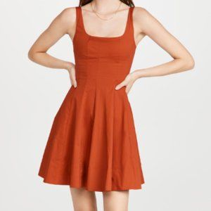 MINI WELLS DRESS in Rust Size 10
